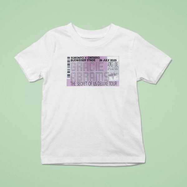 Gracie Abrams July Budweiser Stage Toronto On T Shirt