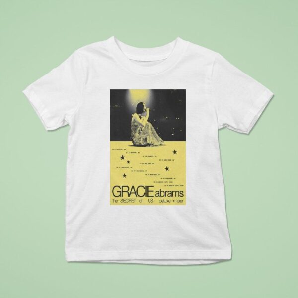 Gracie Abrams The Secret Of Us Deluxe Tour July Madison Square Garden New York Ny T Shirt