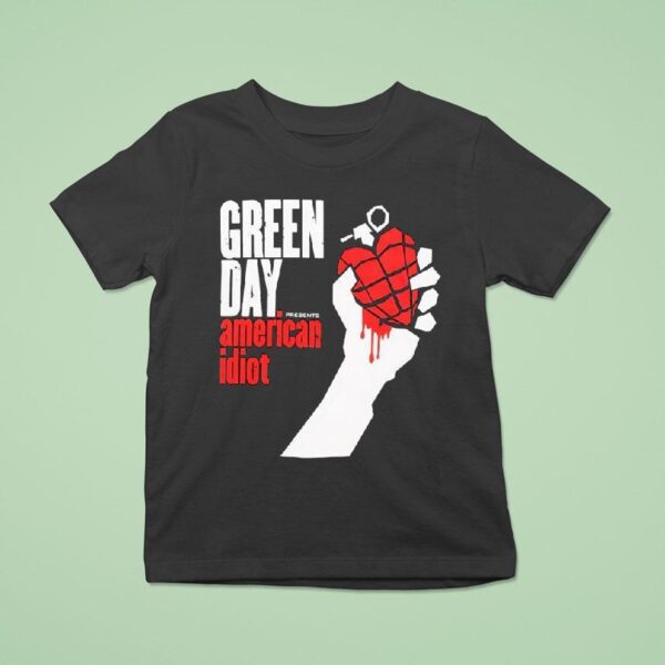 Greenday Presents American Idio T Shirt