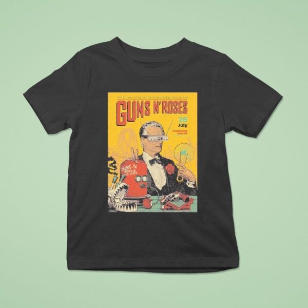 Guns N Roses Luxembourg City Event At Luxembourg Open Air On July T Shirt
