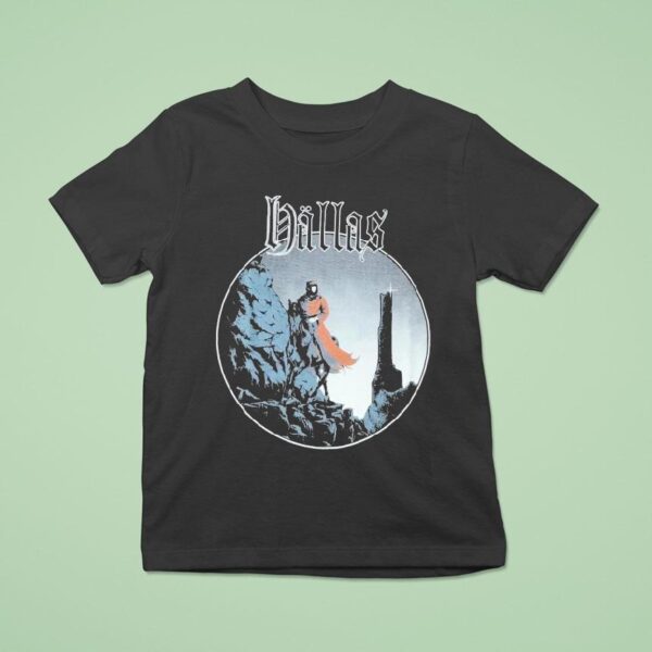 Hallas Rider On A Ques T Shirt