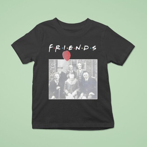 Halloween Horror Movie Graphic Friends T Shirt