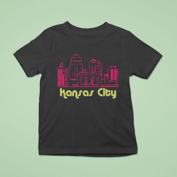 Hannah Waddingham Wearing Kansas City Dot Skyline T Shirt