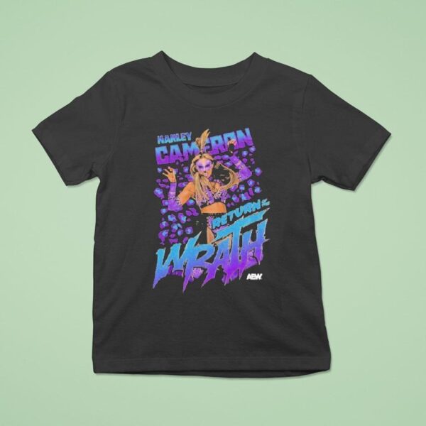 Harley Cameron Return Of The Wrath Aew T Shirt