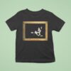 He Eated A Cheese Cat Portrai T Shirt