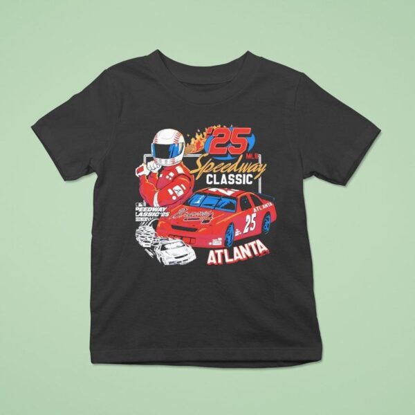 Homage Mlb Speedway Atlanta Braves T Shirt