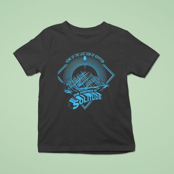 Home Of The Last Son Of Krypton The Fortress Of Solitude T Shirt
