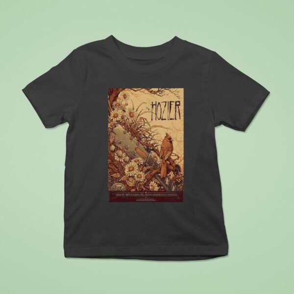 Hozier Freedom Mortgage Pavilion Tour Camden Nj July T Shirt