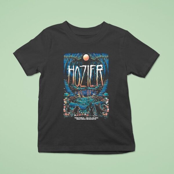Hozier Jul Credit Union Amphitheatre In Tinley Park Il T Shirt