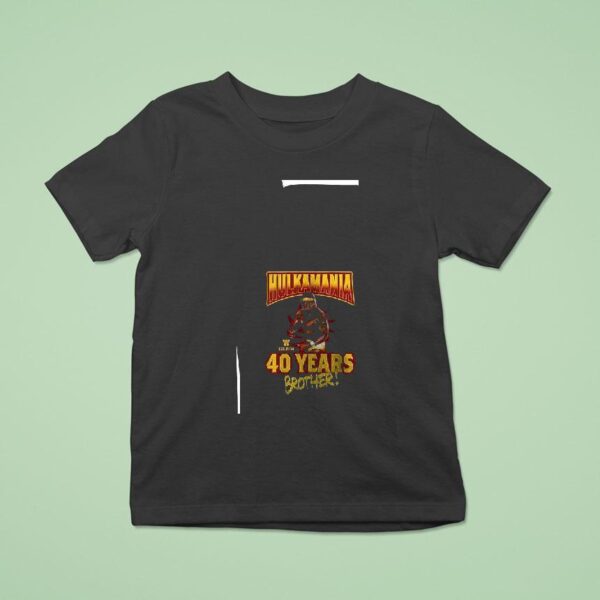 Hulk Hogan Years Brother Est Wwe T Shirt