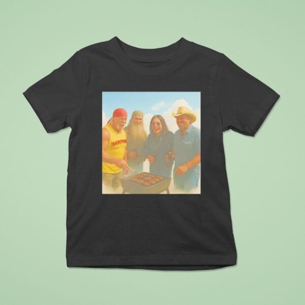 Hulk Hogan Ozzy Osbourne Phil Robertson Toby Keith T Shirt
