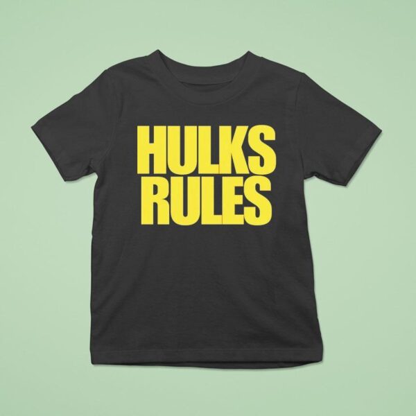 Hulk Hogan Rules T Shirt
