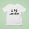 I Love Alameda Cats T Shirt