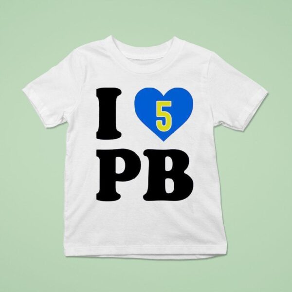 I Love Pb Paige Bueckers Dallas Wings T Shirt