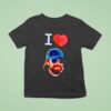 I Love Ryan Blaney T Shirt