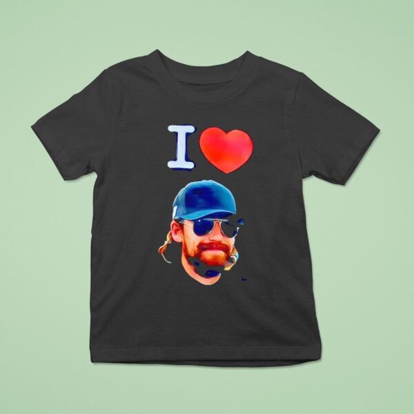 I Love Ryan Blaney T Shirt