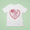 I Love Watching Movies With You Hear T Shirt