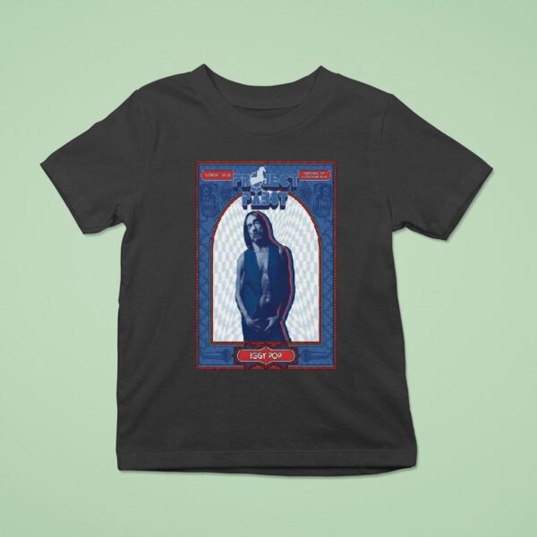 Iggy Pop Project Pabst July Portland Or Waterfront Park T Shirt