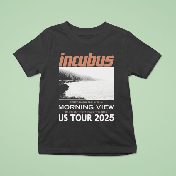 Incubus Performing The Album Morning View In Its Entirety Plus The Hits Cover Photo Pepper Us Tour T Shirt