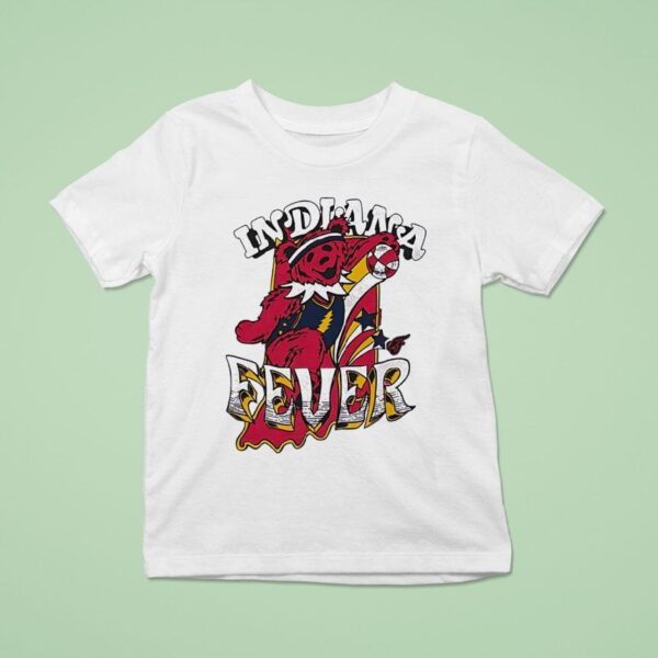 Indiana Fever Grateful Dead Bear T Shirt