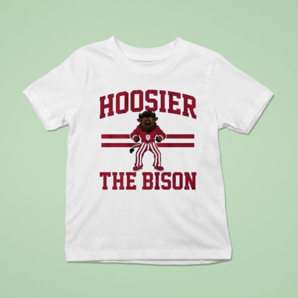 Indiana Hoosiers Hoosier The Bison T Shirt