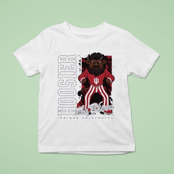 Indiana Hoosiers The Bison Masco T Shirt
