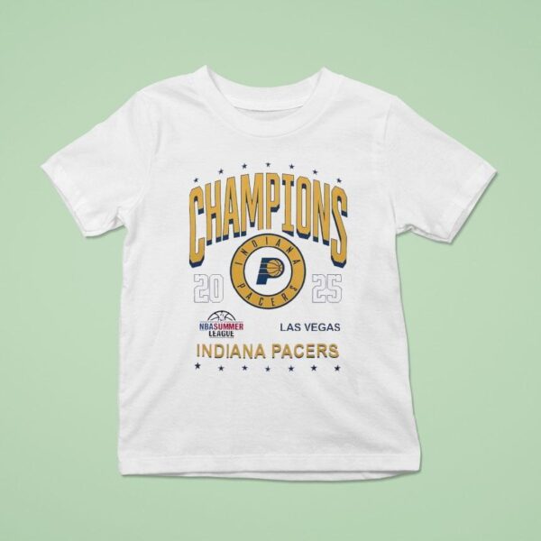 Indiana Pacers Nba Summer League Champions T Shirt