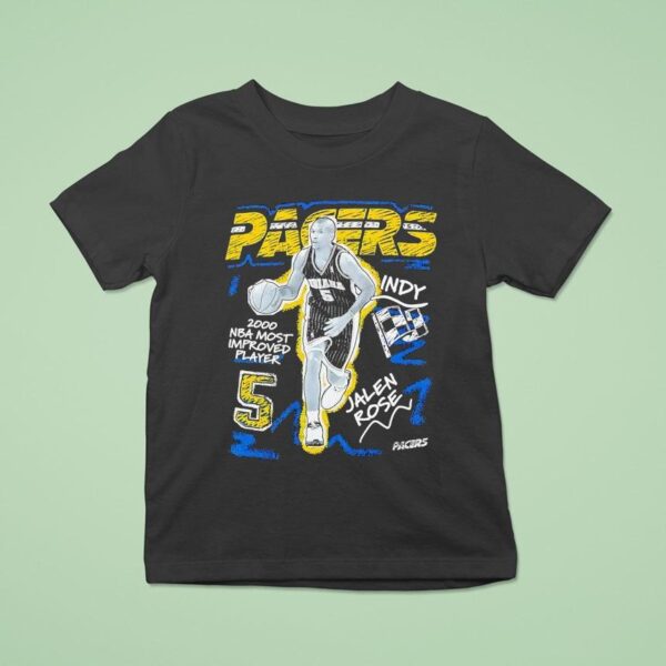 Indiana Pacers Jalen Rose Nba Most Improved Player T Shirt