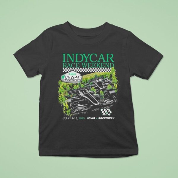 Indycar Race Weekend Tracks And Tractors July Iowa Sukup T Shirt
