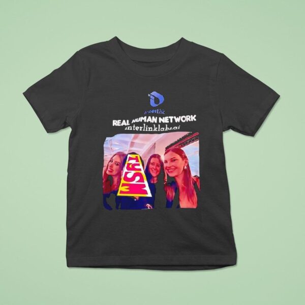 Interlink Real Human Network Interlinklabs Ai T Shirt