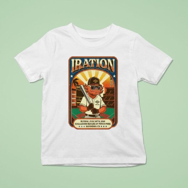 Iration Summer Tour San Diego Ca Us Petco Park T Shirt