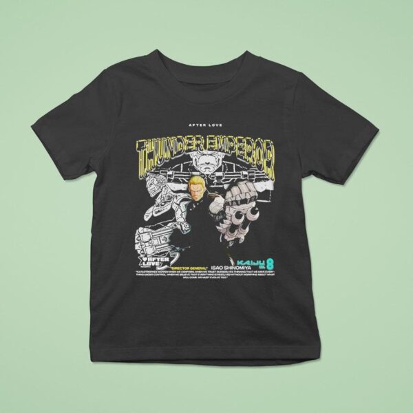 Isao Shinomiya Kaiju No Thunder Emperor T Shirt