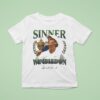 Jannik Sinner Wimbledon Trophy T Shirt