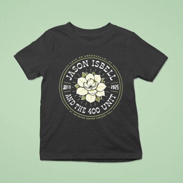Jason Isbell And The July Tour Unit Greenville Sc T Shirt