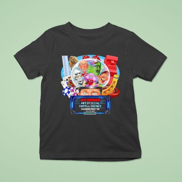 Jeff Dunham Artificial Interlligence Hammond In T Shirt