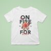 Jesus Loves You On Fire T Shirt
