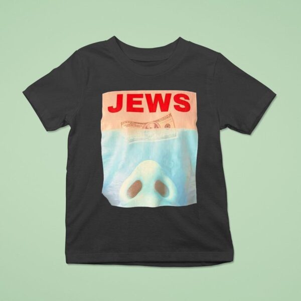 Jews Dollar Style Jaws T Shirt