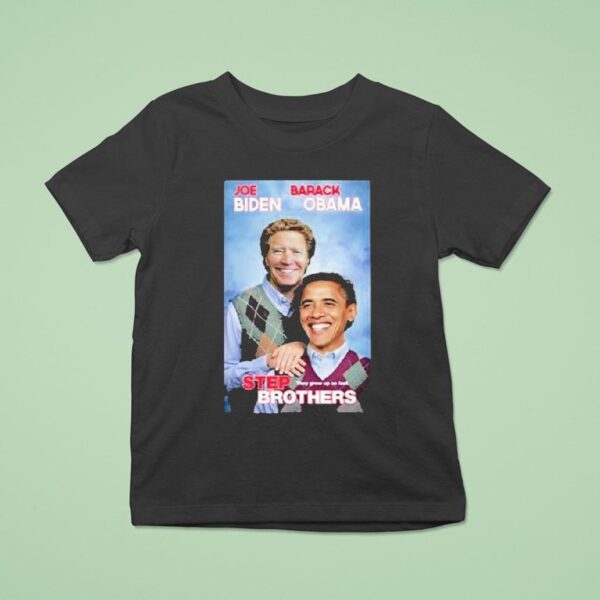 Joe Biden And Barack Obama Step Brothers T Shirt