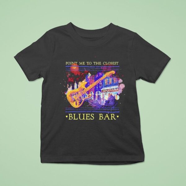 Joe Bonamassa Point Me To The Closest Blues Bar T Shirt