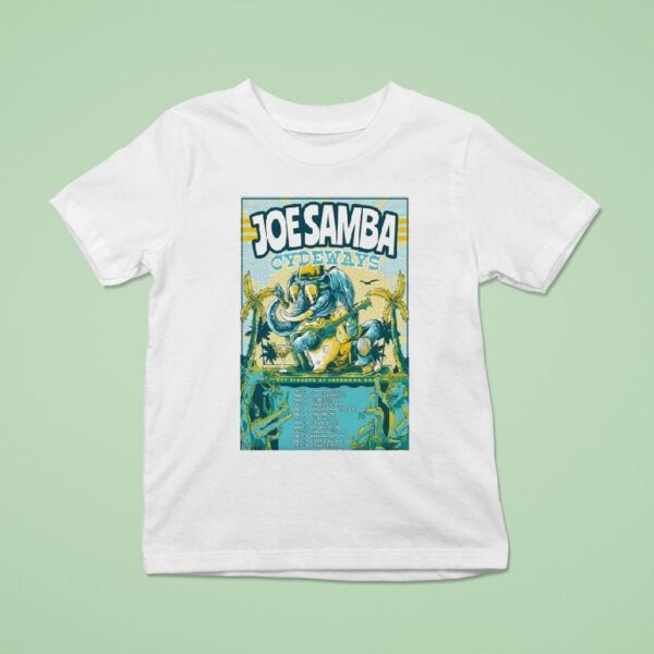 Joe Samba Cydeways October Tour Dates Shows T Shirt