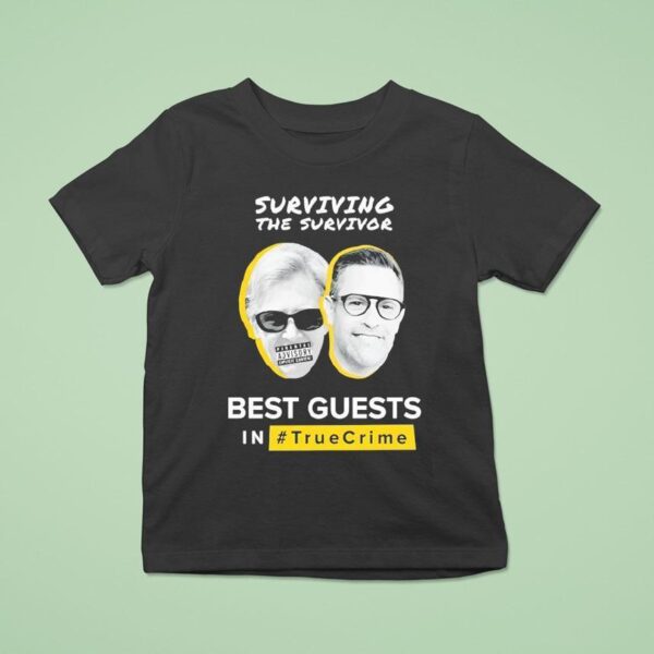 Joel Z Waldman And His Mother Surviving The Survivor Best Guest In True Crime T Shirt