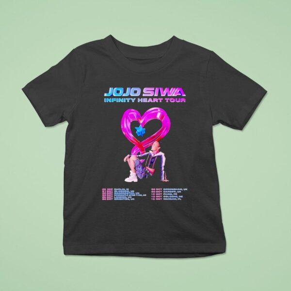 Jojo Siwa Infinity Heart Tour T Shirt