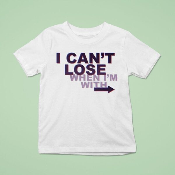 Jonas Brothers I Can T Lose When I M With Arrow T Shirt