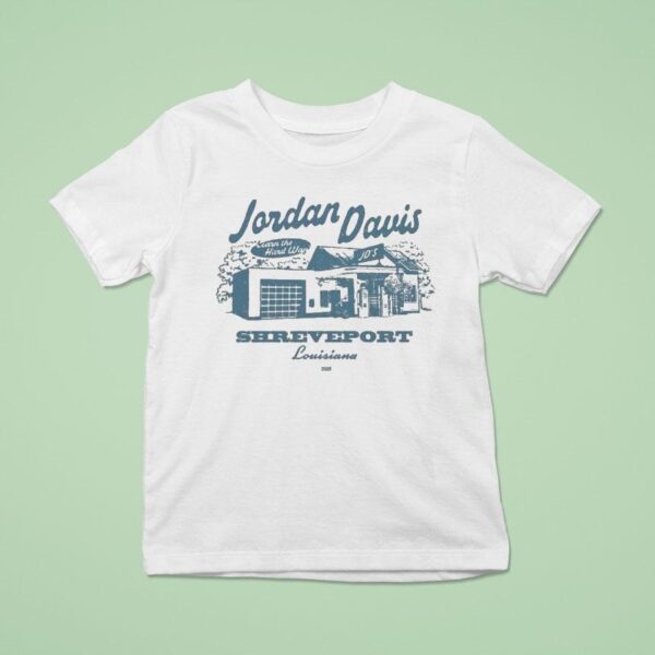Jordan Davis Shreveport Louisiana Garage T Shirt