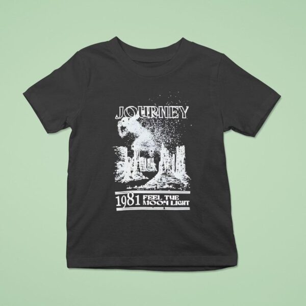 Journey Feel The Moon Ligh T Shirt
