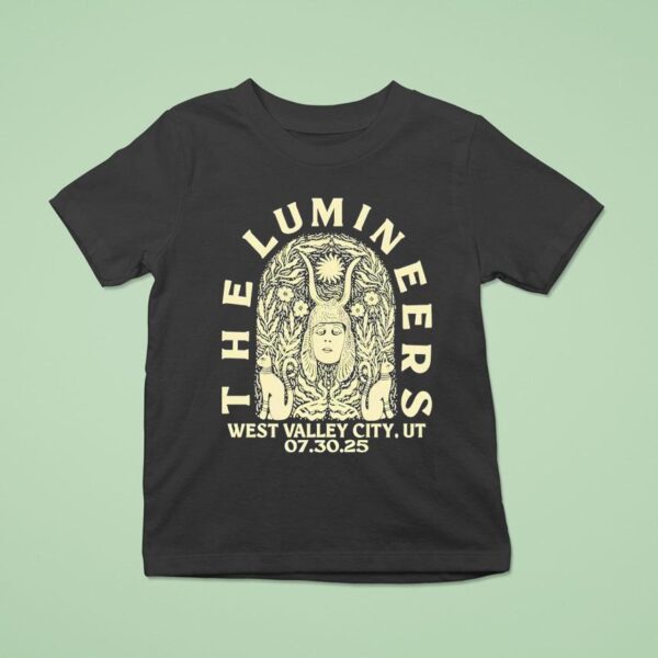 July The Lumineers At West Valley City Ut Tour T Shirt
