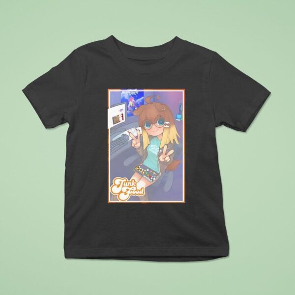 Junk Food Anime T Shirt
