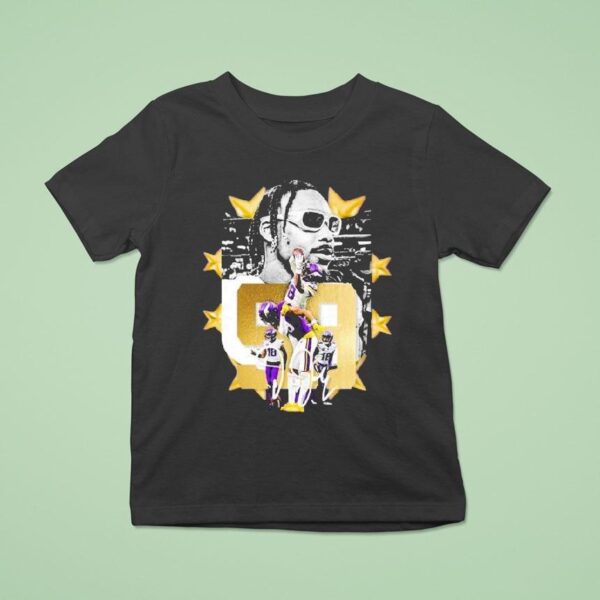 Justin Jefferson From Minnesota Vikings Is A Time Member And The Only Wide Receiver In Vikings History To Join The Club T Shirt
