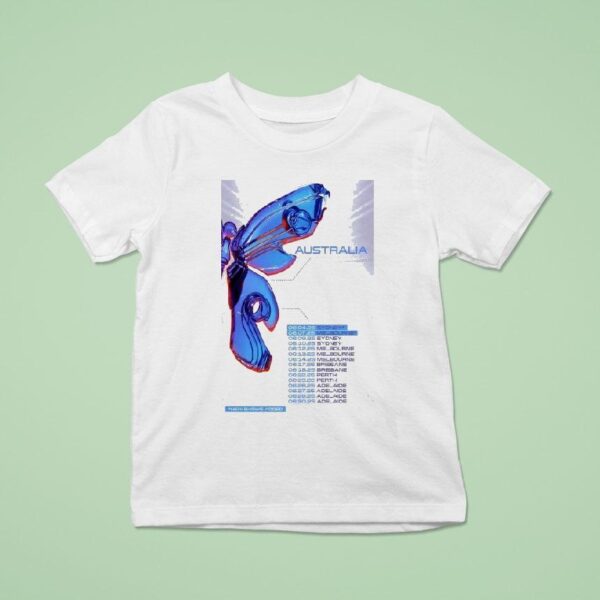 Katy Perry The Lifetimes Australia Tour T Shirt