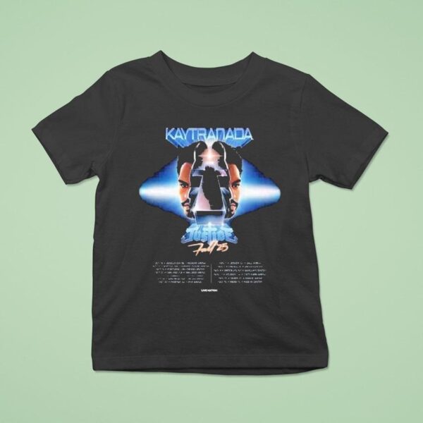 Kaytranada Justice Fall North America Tour Dates Faces Head T Shirt
